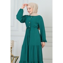 Afra Bağcıklı Elbise