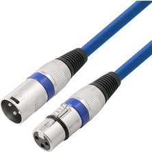 Estello E4004B Xlr Erkek-Xlr Dişi Pvc Ara Kablo,8 Metre