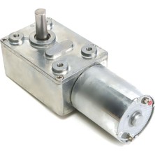 12V 40RPM 90 Derece Redüktörlü Motor