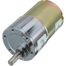 ZYTD520 6V-12V-24V 10 RPM 37mm Redüktörlü DC Motor