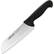 Arcos Şef Aşçı Santoku Bıçağı Profesyonel Paslanmaz Çelik Oluklu Bıçak 18 cm 290625 Ispanyol Malı