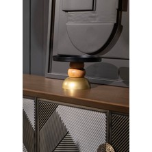 Rarart Gold ve Siyah Detaylı Lüks Dekor - Dekoratif Organizer - Fabe