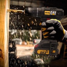 Cat DX145.1 18VOLT/2.0AH Li-Ion Çift Akülü Profesyonel Şarjlı Matkap