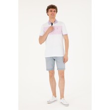 U.S. Polo Assn. Erkek Lila Tişört 50287103-VR034