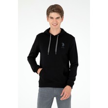 U.S. Polo Assn. Erkek Siyah Sweatshirt 50289059-VR046