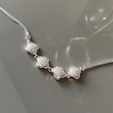 Milamore Jewelry 925 Ayar Gümüş Taşlı Bileklik