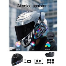 Prepare 2x Kask Intercom Kulaklık Y20 Max 2x Su Geçirmez Bluetooth 5.3 Motosiklet Kulaklık