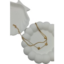 CC Desing Sıralı Kalpler Italyan Bileklik