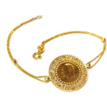 Altın Ofisi Yarım Altınlı Bileklik Künye HD VİDEOLU