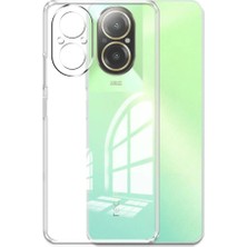 Caseart Realme 12 Lite Kapak Kamera Korumalı Süper Silikon Şeffaf Kılıf