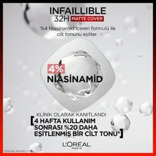 L'Oréal Paris 3 Adet Infaillible Matte Fondöten SPF25 Cool Undertone 175 ve Rosıe