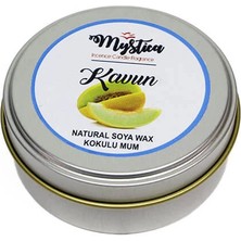 Soya Wax  Mum Kokulu Tenekede Kavun