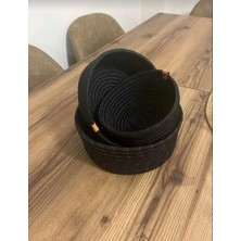 22X9 Yükseklik - 20X8 Yükseklik - 18X7 Yükseklik / 3'lü  Sepet Takımı, Düzenleyici, Çok Amaçlı , Hediyelik, Organize,çeyizlik