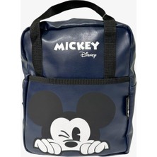 Mickey Mouse Figürlü Sırt Çantası - Lacivert