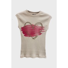 Woorage Kalpli Kız Badi - Bej