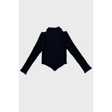 Woorage Balıkçı Yaka Kaşkorse Badi - Siyah