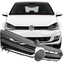 Volkspar Golf 7 2013-2016 Model Arası Uyumlu Nikelajlı Ön Panjur Izgarası