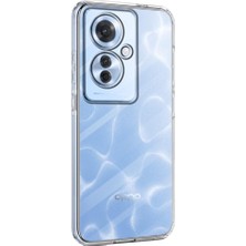 Prolysus Oppo RENO11 F Kılıf Kamera Korumalı Şeffaf Yumuşak Silikon Kılıf