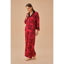 Suwen Sally Maskülen Pijama Takımı