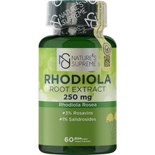 Nature's Supreme Rhodiola Root Extract 60 Kapsül