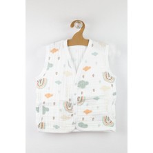 Bebek Müslin Çıtçıtlı Yelek %100 Pamuk Ü1 BNL-0005