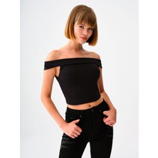 Crop Kadın Tshirt K.kol