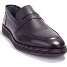 Dagoster DMA08-800CN Siyah Poliüretan Taban Klasik Erkek Deri Ayakkabı