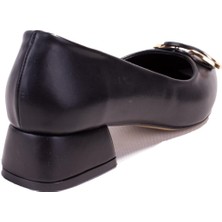 Dagoster DZA07-1006045CN Siyah Klasik Topuklu Kadın Ayakkabı