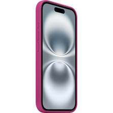 Apple iPhone 16 Silicone Case With Magsafe - Fuchsia