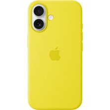 Apple iPhone 16 Silicone Case With Magsafe - Star Fruit