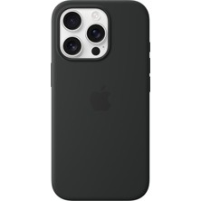 Apple iPhone 16 Pro Silicone Case With Magsafe - Black