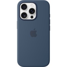 Apple iPhone 16 Pro Silicone Case With Magsafe - Denim