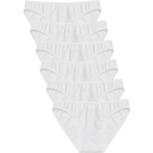 Bross Kadın Pamuklu Likralı 6lı Renkli Külot 1220 ONL-02612