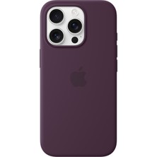 Apple iPhone 16 Pro Silicone Case With Magsafe - Plum