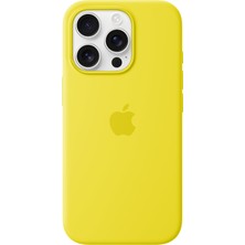 Apple iPhone 16 Pro Silicone Case With Magsafe - Star Fruit