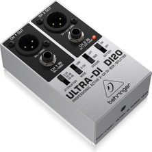 Behringer DI20 İki Kanal Aktif DI Box