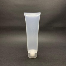 Labshop41 Şeffaf Boş Krem Tüpü 100ml , Vidalı Kapaklı Merhem Tüpü ,  Şeffaf Lipgloss Tüp 100 Ml X 3 Adet