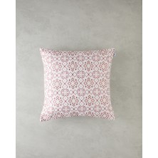 Mozaik Dekoratif Kırlent Ekru-Bordo