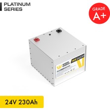 WERER ENERGY 24V 230Ah LiFePO4 Platinum Series Bluetooth'lu Lityum Demir Fosfat Akü