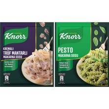 Knorr Trüf Mantarlı Makarna Sosu 52gr x3 + Pesto Makarna Sosu 50gr x3