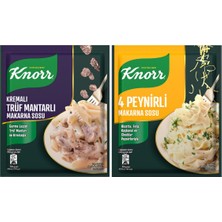 Knorr Trüf Mantarlı Makarna Sosu 52gr x3 + 4 Peynirli Makarna Sosu 50gr x3