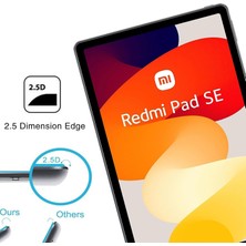 Xioami Redmi Pad Se 11 Inç Uyumlu Temperli Ekran Koruyucu Kırılmaz Cam 2022