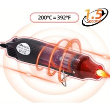 Depokon 220V 300W Sıcak Hava Isı Tabancası & 200 Parça Kablo Set