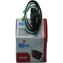 Mondial Honda Kinetic Uyumlu Düğme Korna Tekli Minda-Erpilsan Elektronik