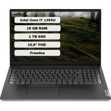 Lenovo V15 G4 Iru 83A100HXTR Intel Core I7 1355U 16GB 1tb SSD Freedos 15.6'' Fhd Taşınabilir Bilgisayar