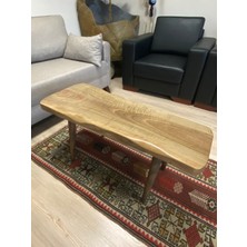 Kastawoods 2230174 Ceviz El Yapımı Kütük Orta Sehpa  97X37
