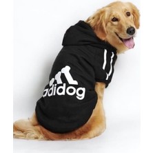 Adidog Büyük Irk Köpek Sweatshirt, Hakiki 3 Iplik, Kalın ve Yumuşak Premium Kumaş, Büyük Köpek Kıyafeti, Golden