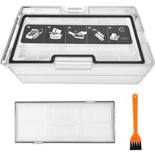 Bearrt Xiaomi Roborock S8 Pro Ultra /S8/S8+T7S/G10S Robot Süpürge Yedek Parçaları Için Toz Kutusu Filtreli Çöp Kutusu (Yurt Dışından)