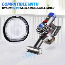 Bearrt Dyson V7 V8 SV10 SV11 Vakum Haznesi Yedek Toz Haznesi Üst Kapağı Tetik Kilidi Toz Kovası Kapağı (Yurt Dışından)