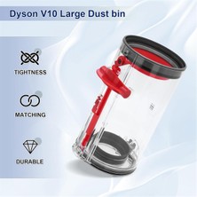 Bearrt Dyson V10 SV12 Elektrikli Süpürge Haznesi Yedek Parçaları Büyük Hazne Parça No. 969509-01 (Yurt Dışından)